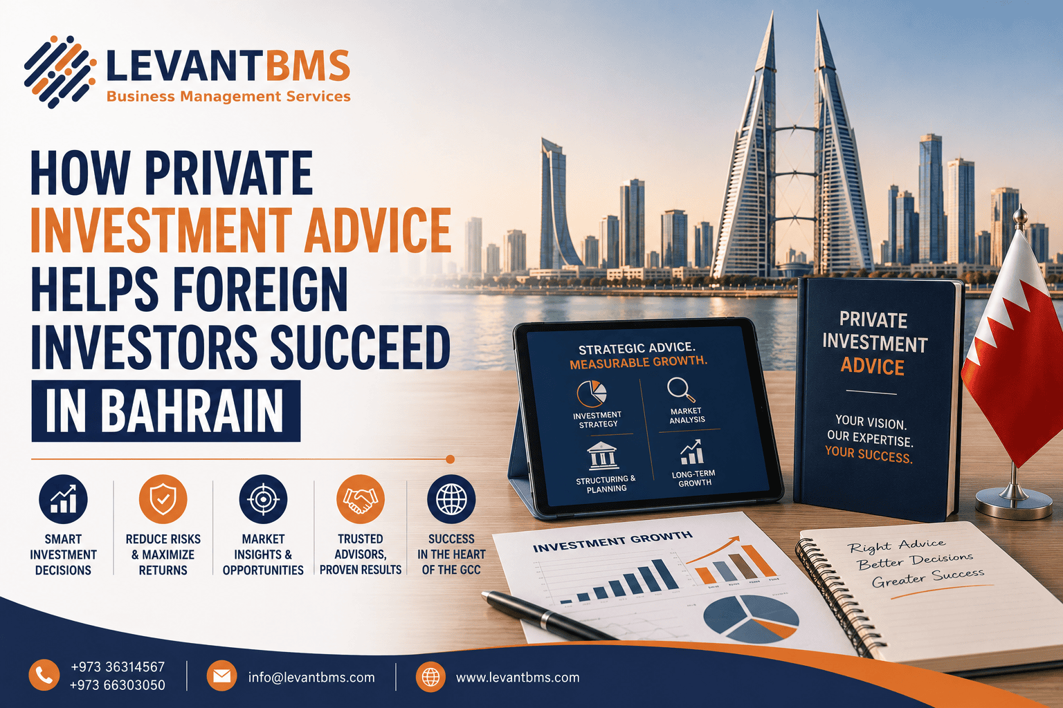 How Private Investment Advice Helps Foreign Investors Succeed in Bahrain